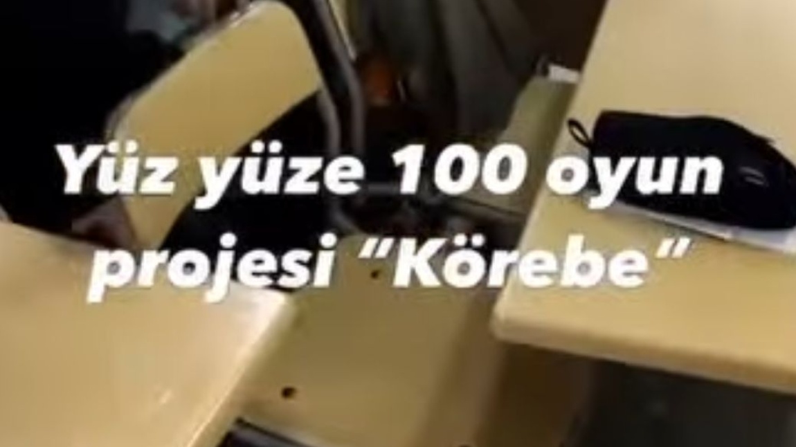 Yüz yüze 100 çocuk oyunu projesi kapsamında Körebe oyunu