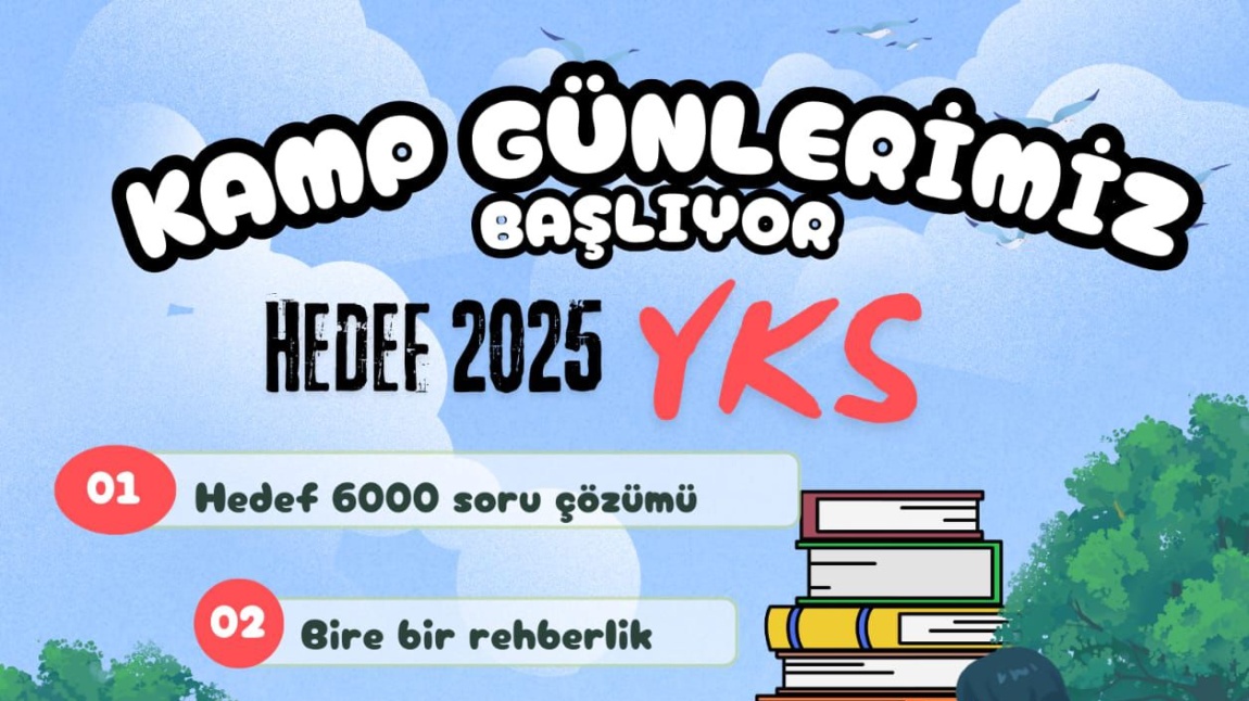 Okulumuzda gelenekleşen ve ilimizde diğer okullar tarafından da örnek alınarak uygulanmaya başlayan ara dönem kampımız 02.01 2025 tarihi itibarıyla başlamış bulunmaktadır.